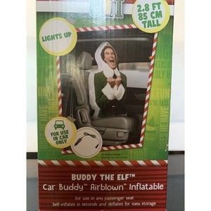 Buddy the Elf Christmas Inflatable - Will Farrell Car Buddy